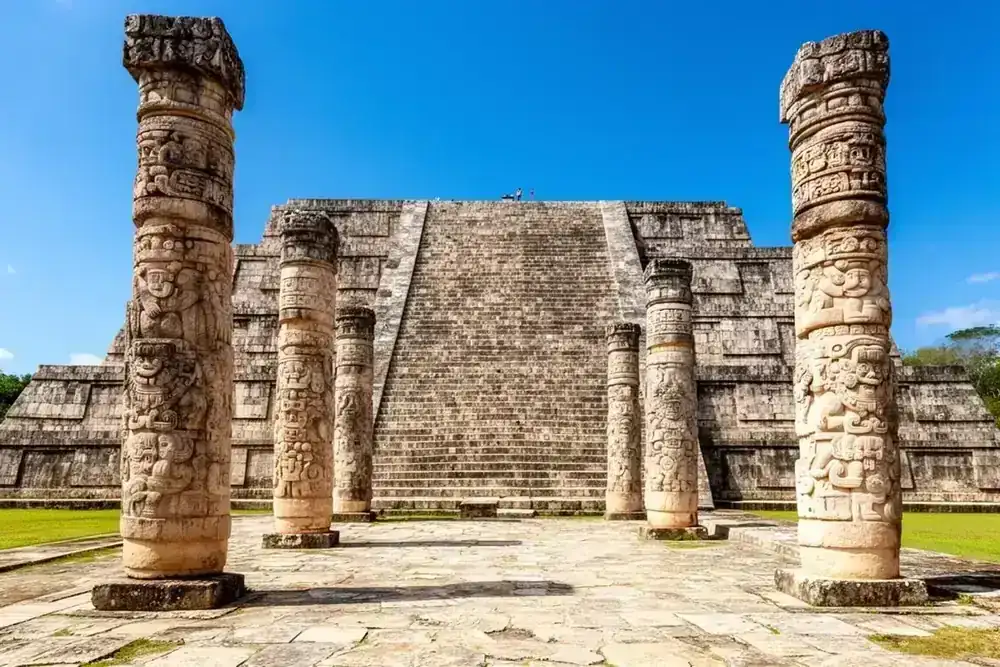 Temple of Warriors at Chichen Itza - what to bring guide