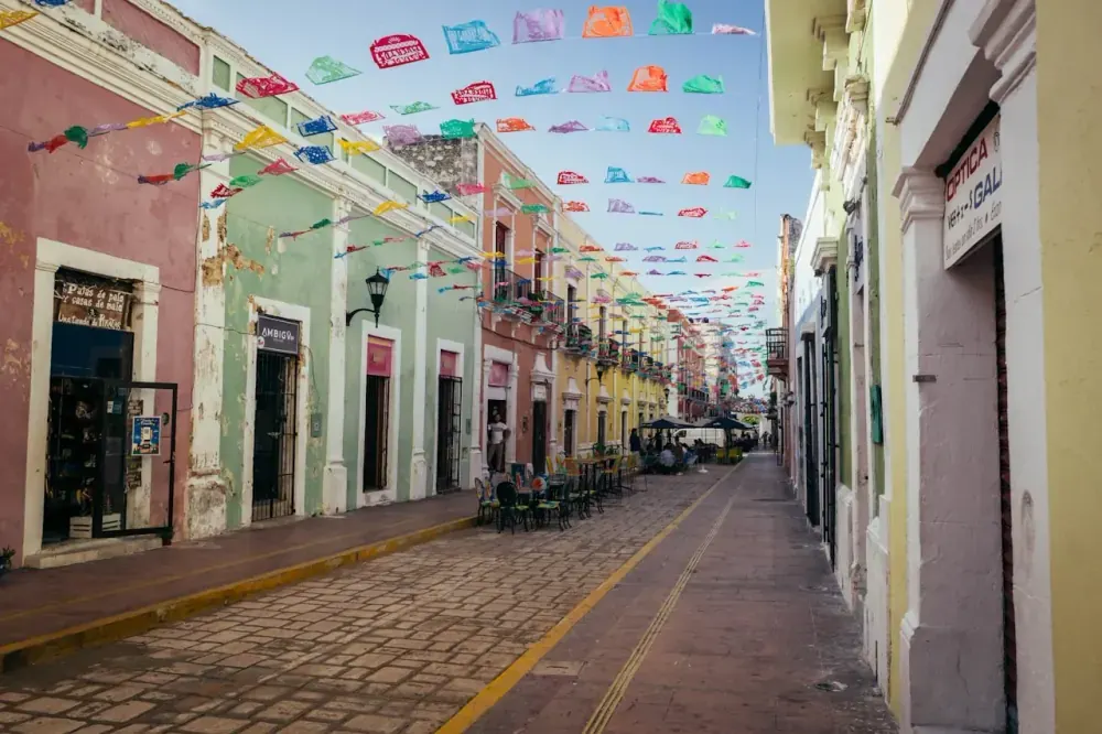 Valladolid colonial streets and cenote pool on a multi-day Yucatan private tour